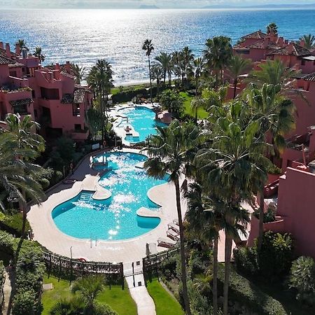 Te Huur 2 Slaapkamers Frontline Strand Complex Estepona Exterior foto